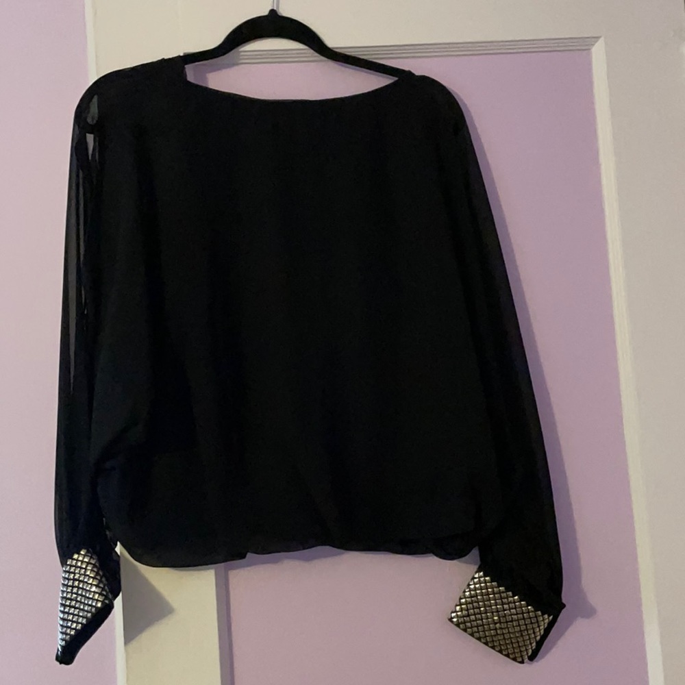 Black dress shirt